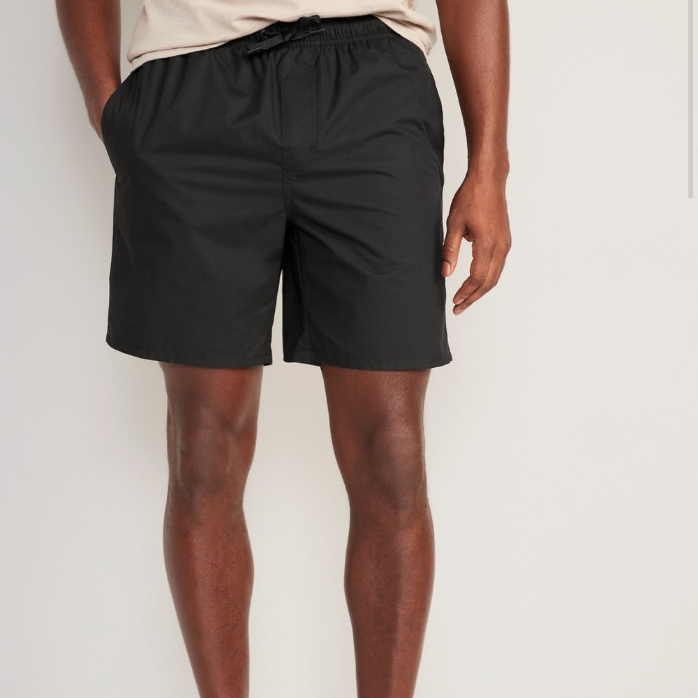 Old Navy || men's black swim trunks
